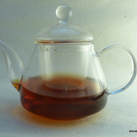 Acorn Glass Teapot