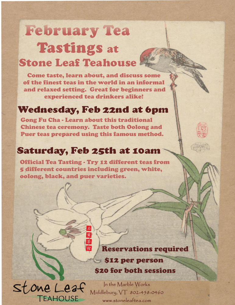 New Tea Events