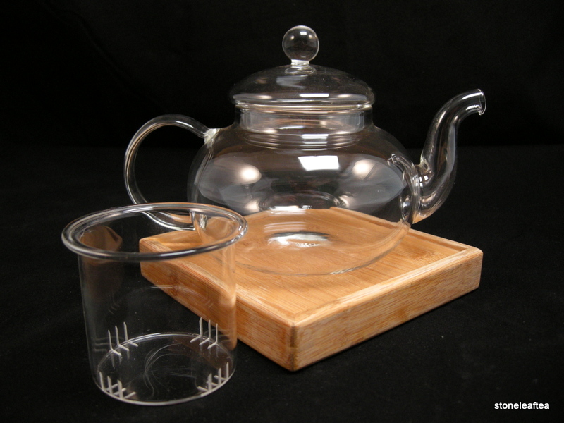 Glass Teapot & Warmer - Image 5