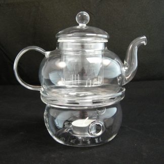 Glass Teapot & Warmer