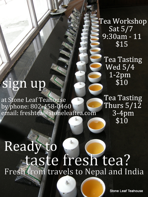 Nepal and India Tea Workshop Series 2016