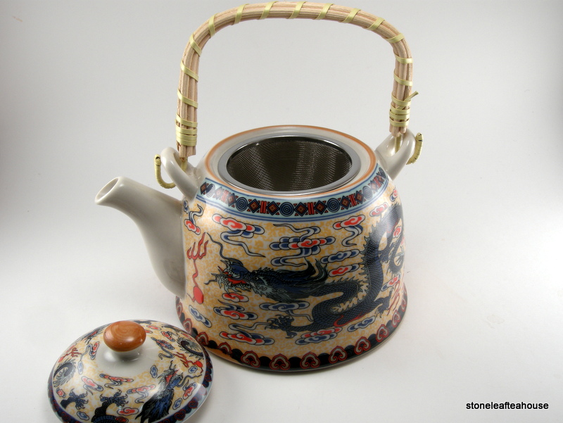 Golden Dragon Tea Set - Image 4