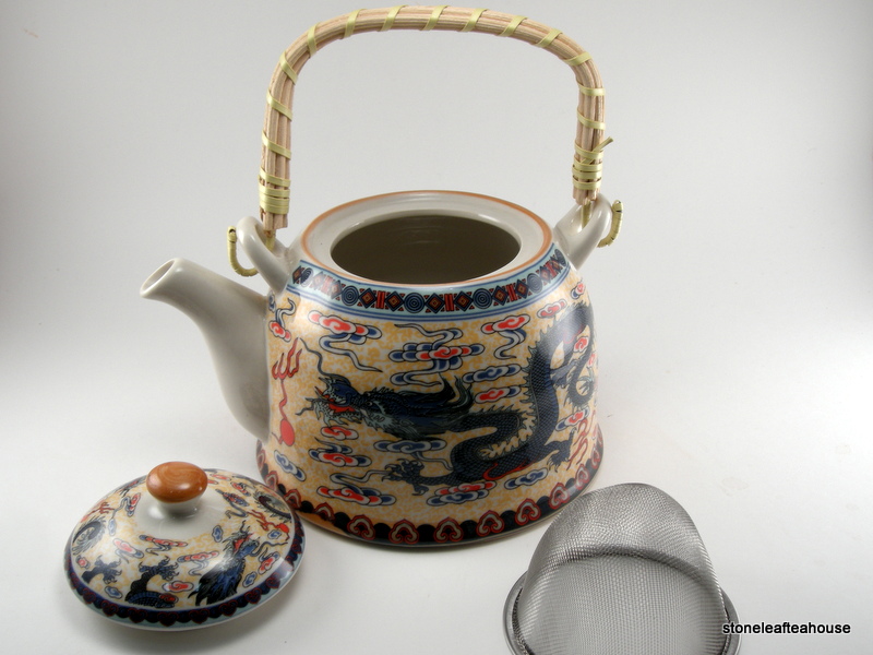 Golden Dragon Tea Set - Image 3