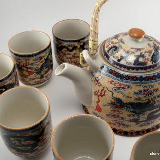 Golden Dragon Tea Set