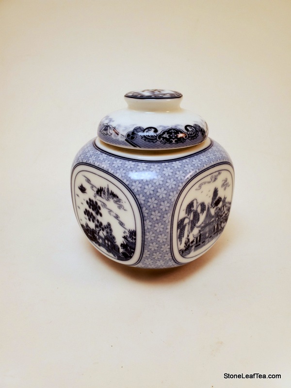 Landscape Tea Canister