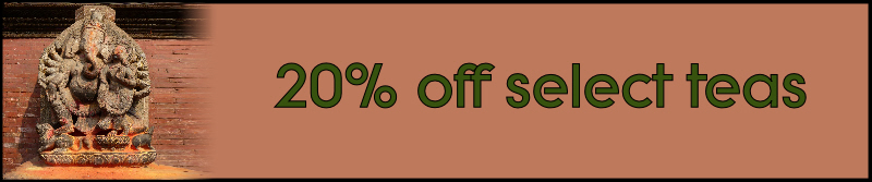 ganesh tea sale banner